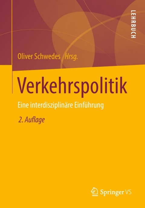 Cover image for book Verkehrspolitik