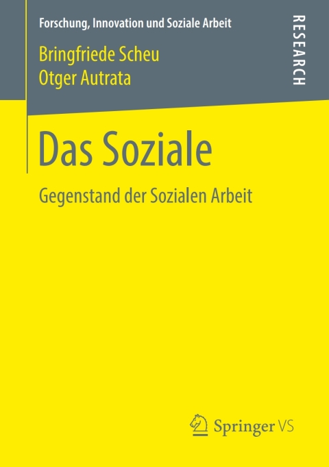 Cover image for book Das Soziale