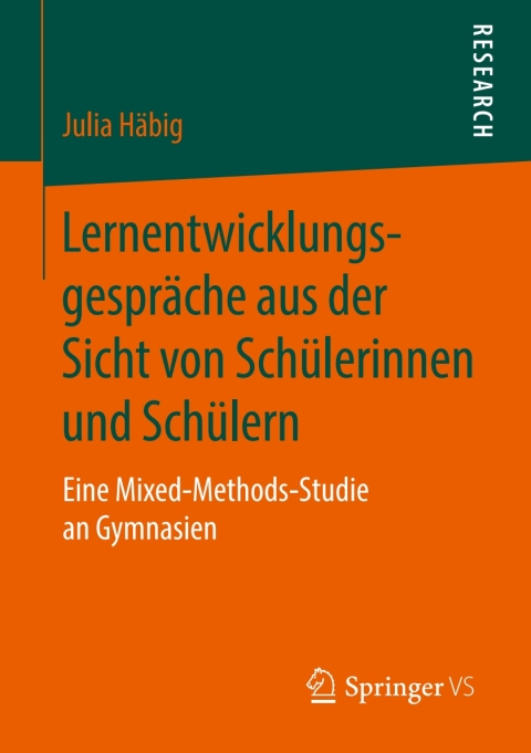 Cover image for book Lernentwicklungsgespräche aus der Sicht von Schülerinnen und Schülern