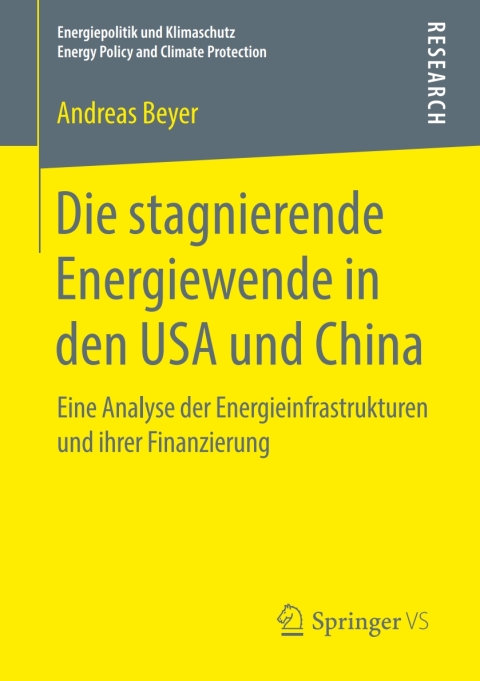 Cover image for book Die stagnierende Energiewende in den USA und China