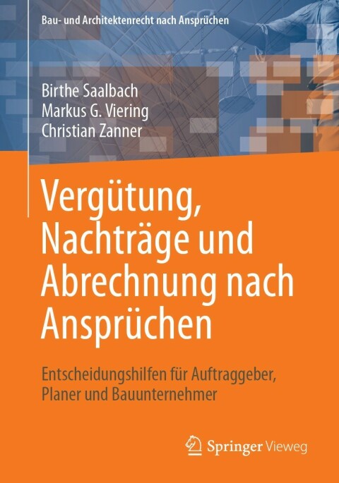 VergÃ¼tung, NachtrÃ¤ge und Abrechnung nach AnsprÃ¼chen 