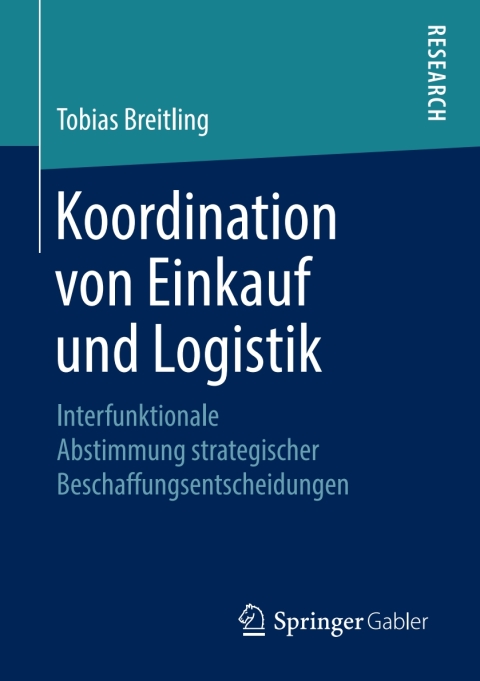 Cover image for book Koordination von Einkauf und Logistik