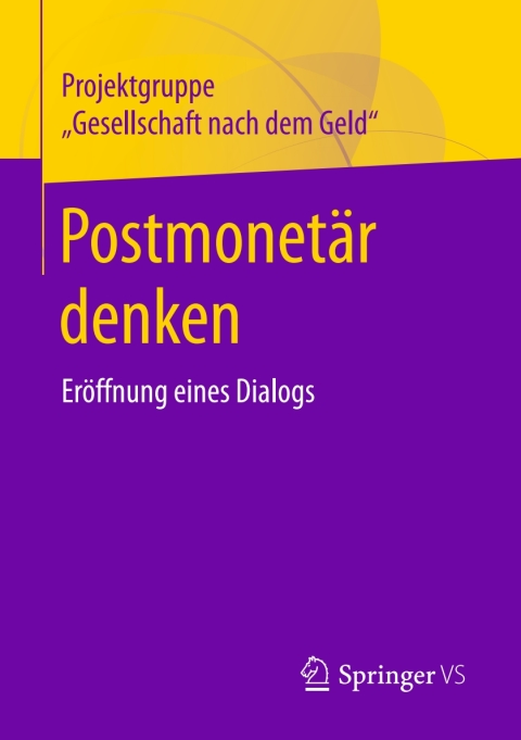 Cover image for book Postmonetär denken