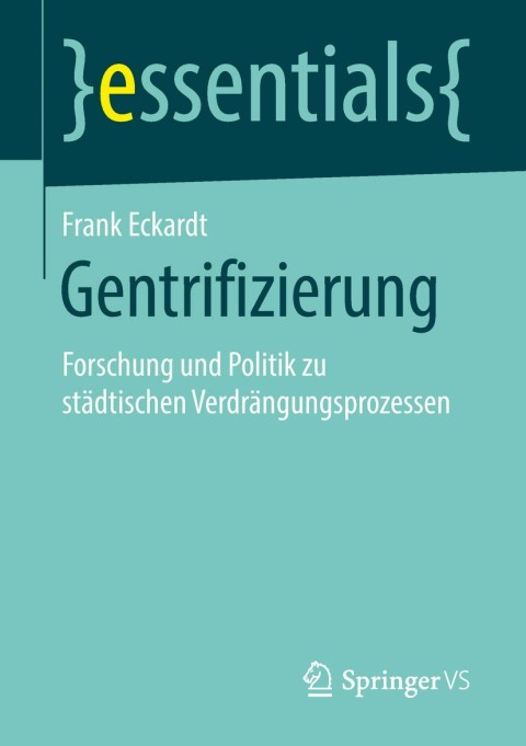 Cover image for book Gentrifizierung
