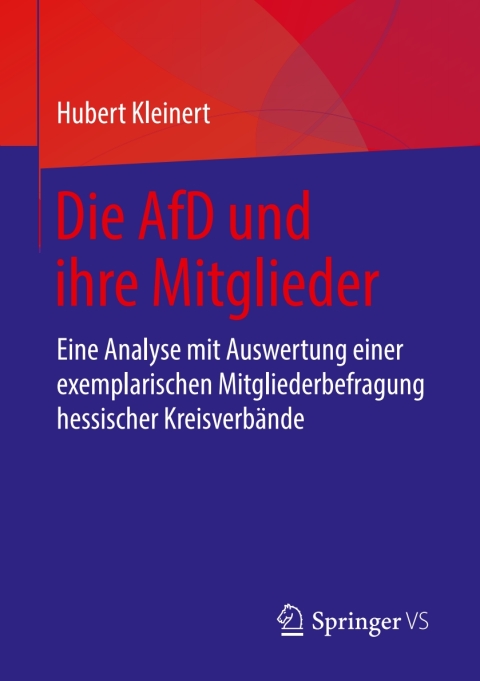 Cover image for book Die AfD und ihre Mitglieder
