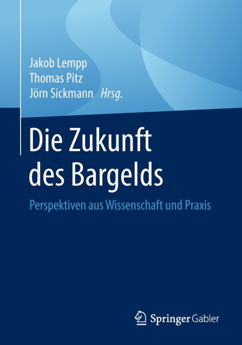 Cover image for book Die Zukunft des Bargelds