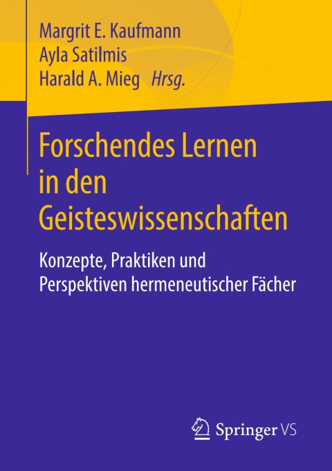 Cover image for book Forschendes Lernen in den Geisteswissenschaften