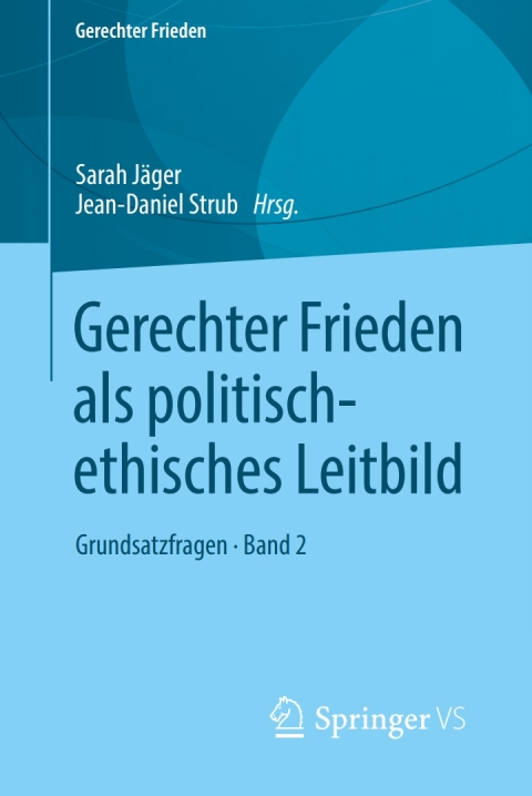 Cover image for book Gerechter Frieden als politisch-ethisches Leitbild