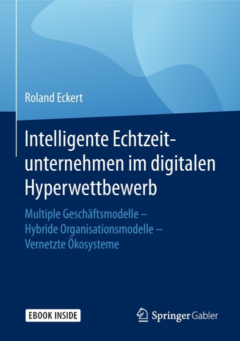 Cover image for book Intelligente Echtzeitunternehmen im digitalen Hyperwettbewerb