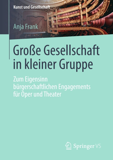 Cover image for book Große Gesellschaft in kleiner Gruppe