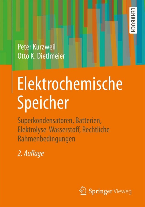 Cover image for book Elektrochemische Speicher