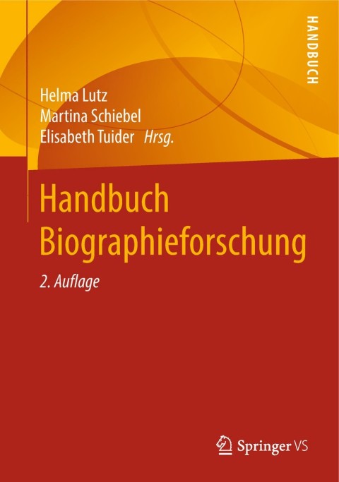 Cover image for book Handbuch Biographieforschung