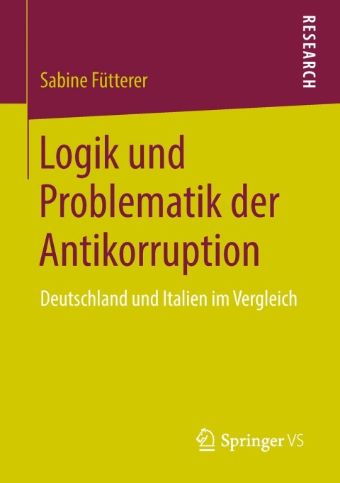 Cover image for book Logik und Problematik der Antikorruption