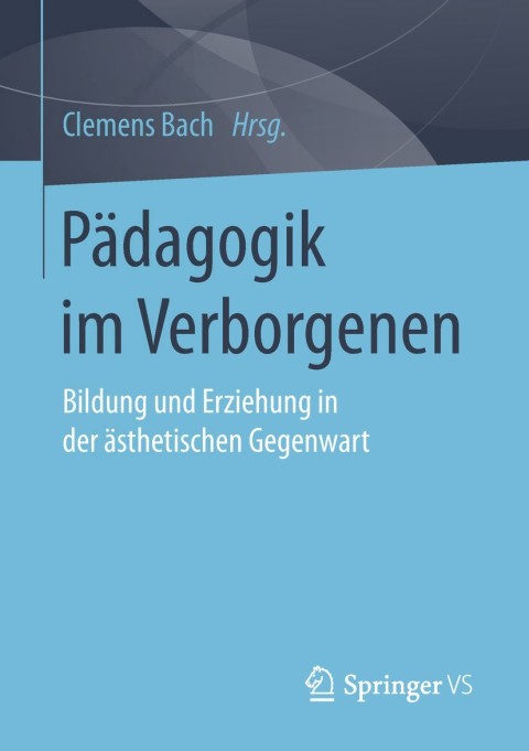 Cover image for book Pädagogik im Verborgenen