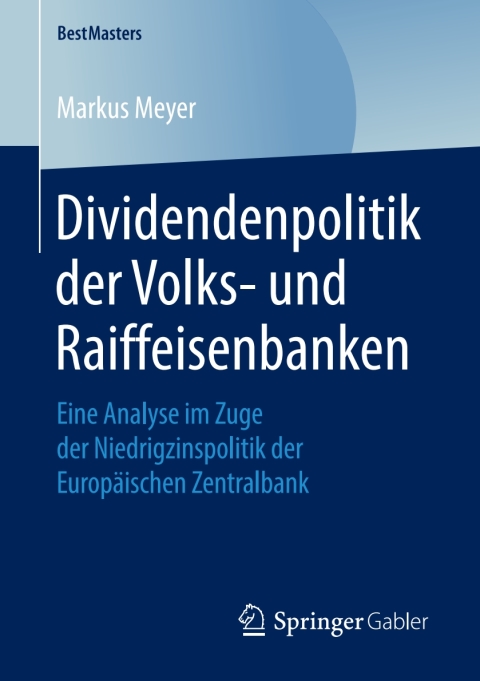 Cover image for book Dividendenpolitik der Volks- und Raiffeisenbanken