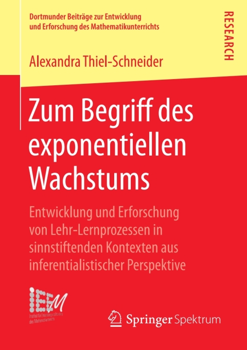 Cover image for book Zum Begriff des exponentiellen Wachstums