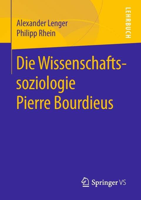 Cover image for book Die Wissenschaftssoziologie Pierre Bourdieus
