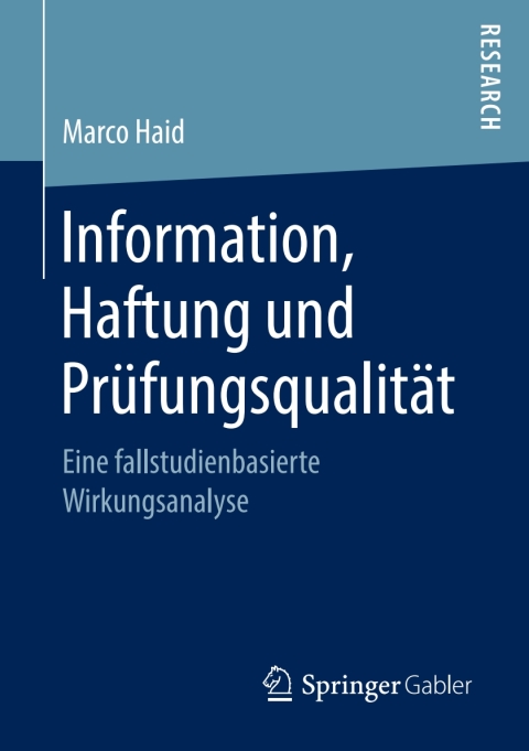 Cover image for book Information, Haftung und Prüfungsqualität