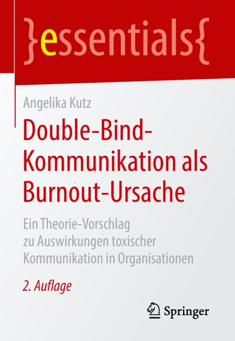 Cover image for book Double-Bind-Kommunikation als Burnout-Ursache