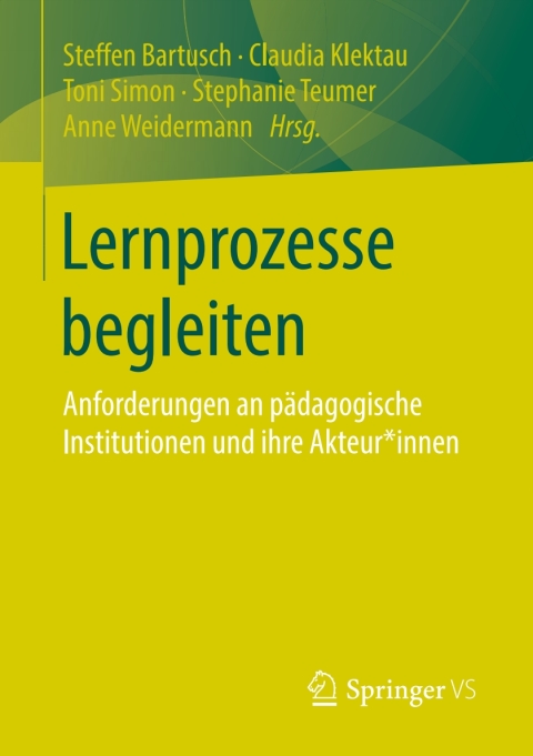 Cover image for book Lernprozesse begleiten