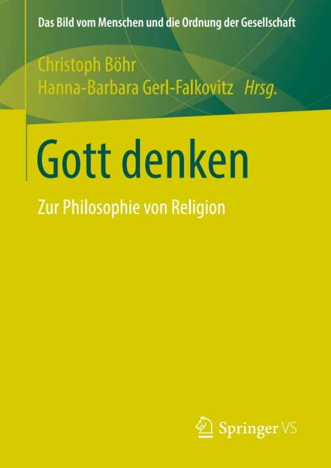 Cover image for book Gott denken