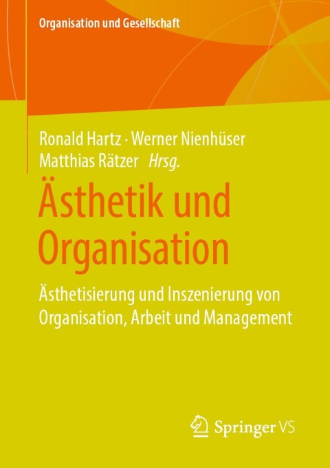 Cover image for book Ästhetik und Organisation