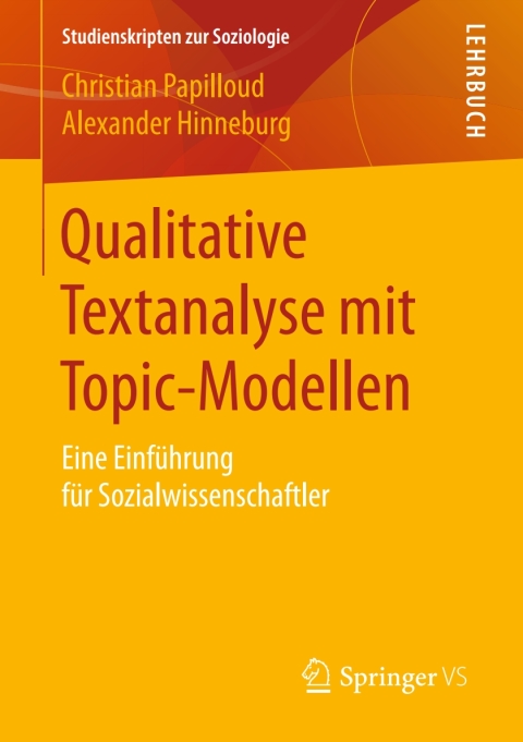 Cover image for book Qualitative Textanalyse mit Topic-Modellen
