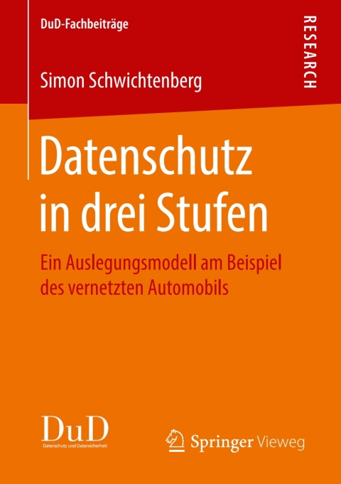 Cover image for book Datenschutz in drei Stufen