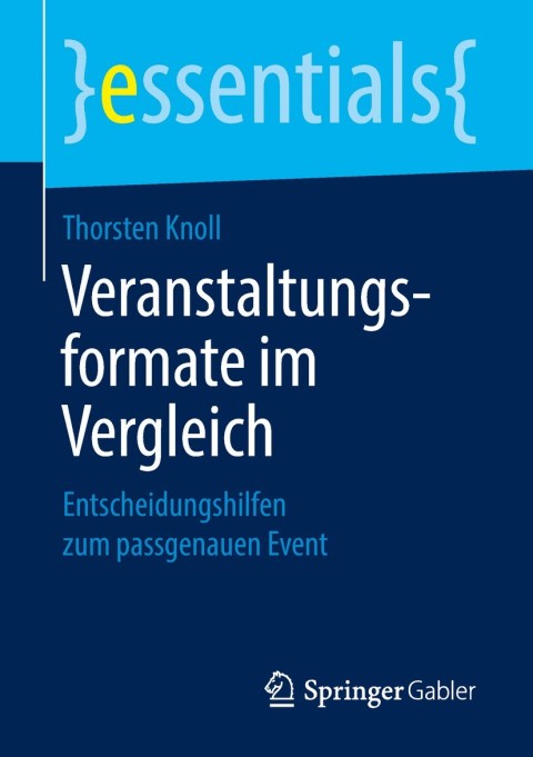 Cover image for book Veranstaltungsformate im Vergleich