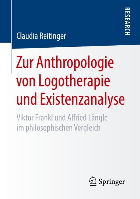 Cover image for book Zur Anthropologie von Logotherapie und Existenzanalyse