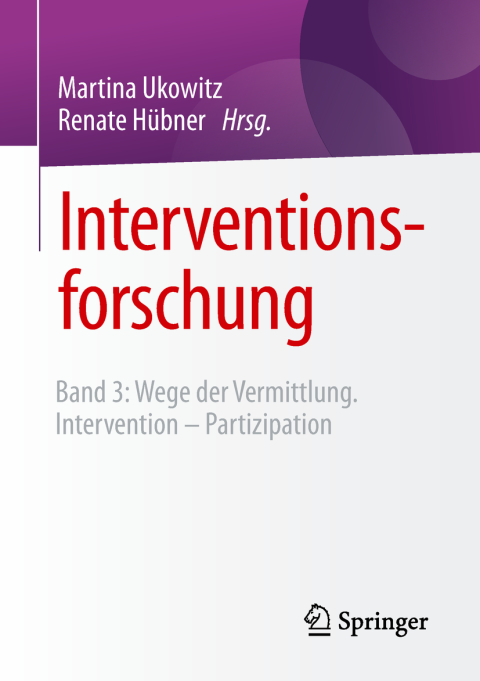 Cover image for book Interventionsforschung