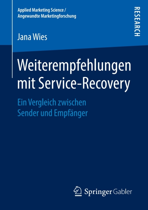 Cover image for book Weiterempfehlungen mit Service-Recovery