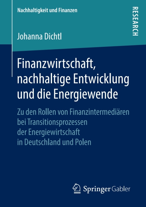 Cover image for book Finanzwirtschaft, nachhaltige Entwicklung und die Energiewende