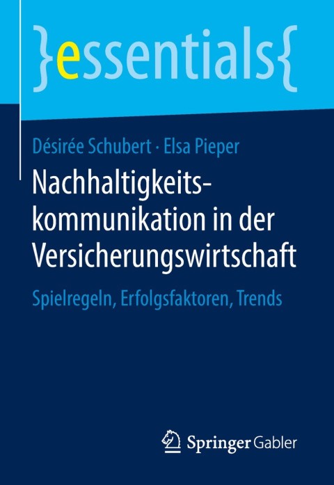 Cover image for book Nachhaltigkeitskommunikation in der Versicherungswirtschaft