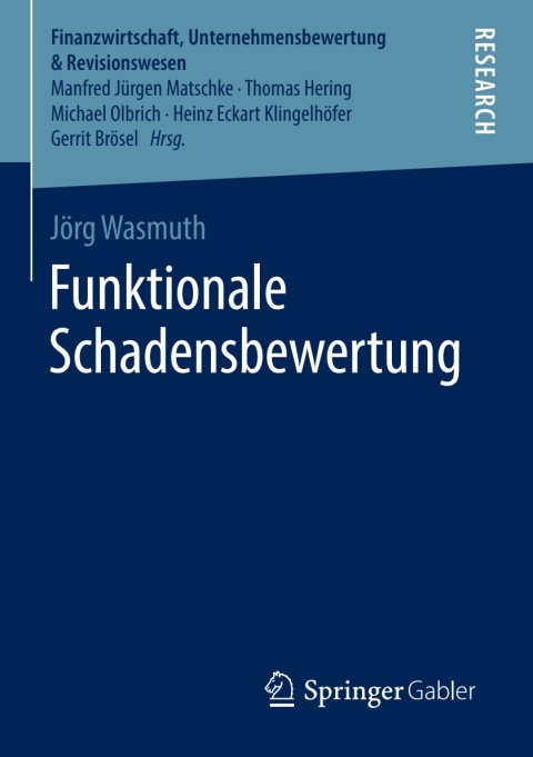 Cover image for book Funktionale Schadensbewertung
