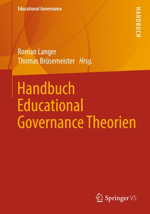 Cover image for book Handbuch Educational Governance Theorien