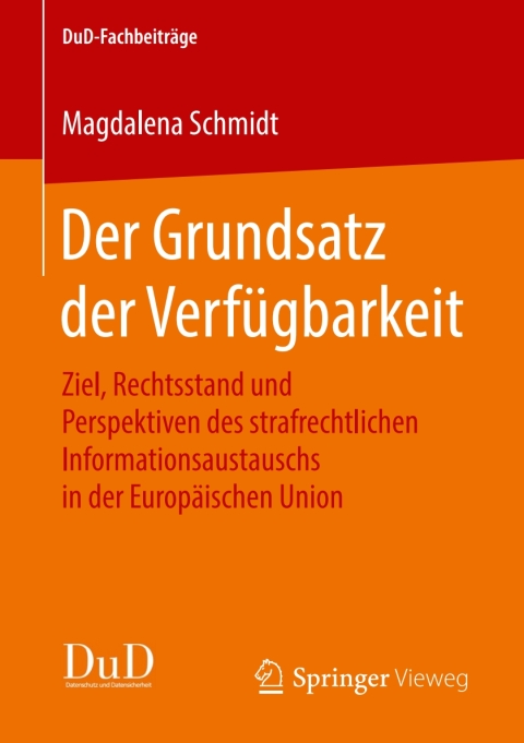 Cover image for book Der Grundsatz der Verfügbarkeit