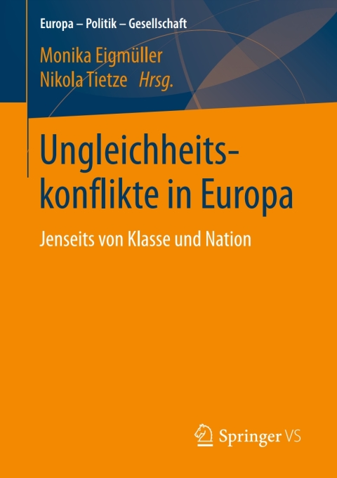 Cover image for book Ungleichheitskonflikte in Europa