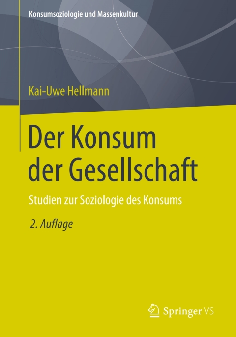 Cover image for book Der Konsum der Gesellschaft