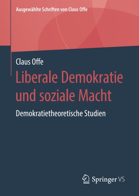 Cover image for book Liberale Demokratie und soziale Macht