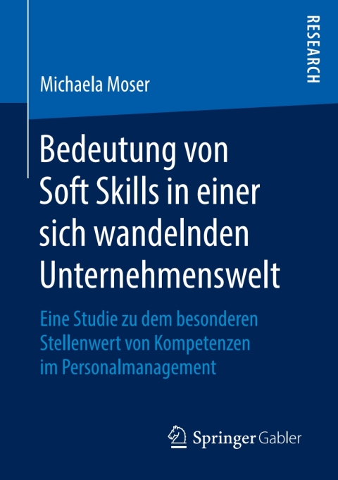 Cover image for book Bedeutung von Soft Skills in einer sich wandelnden Unternehmenswelt