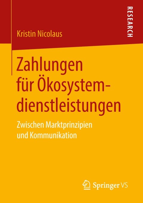 Cover image for book Zahlungen für Ökosystemdienstleistungen