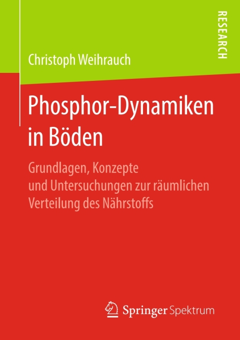 Cover image for book Phosphor-Dynamiken in Böden