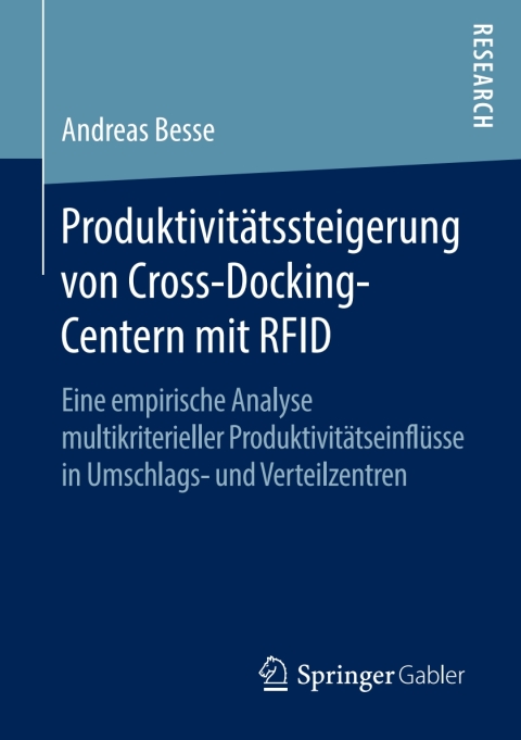 Cover image for book Produktivitätssteigerung von Cross-Docking-Centern mit RFID
