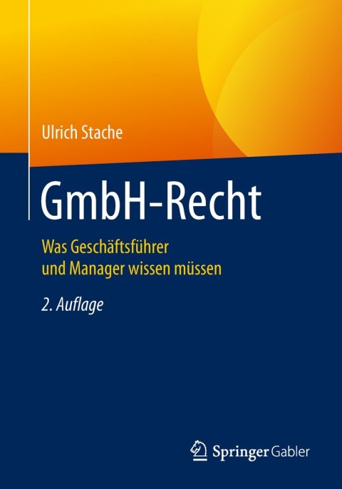 Cover image for book GmbH-Recht