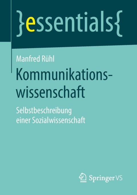 Cover image for book Kommunikationswissenschaft