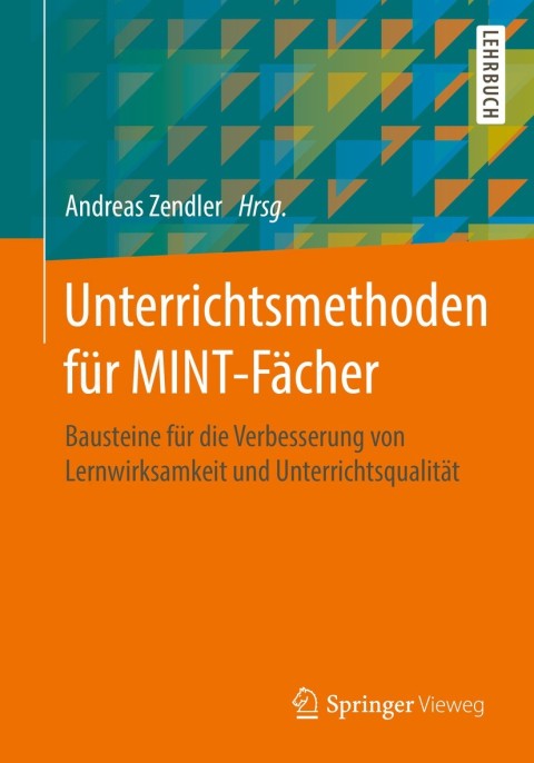 Cover image for book Unterrichtsmethoden für MINT-Fächer