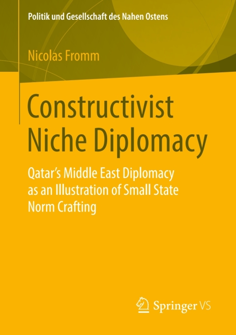 Cover image for book Constructivist Niche Diplomacy