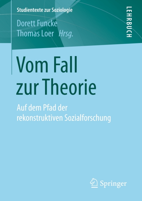 Cover image for book Vom Fall zur Theorie