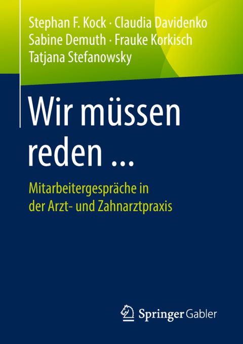 Cover image for book Wir müssen reden ...